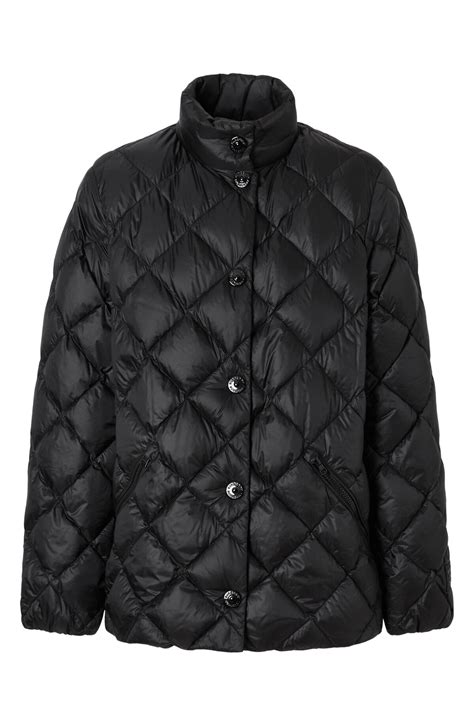 burberry oswestry quilted down jacket|burberry cashmere cape jacket.